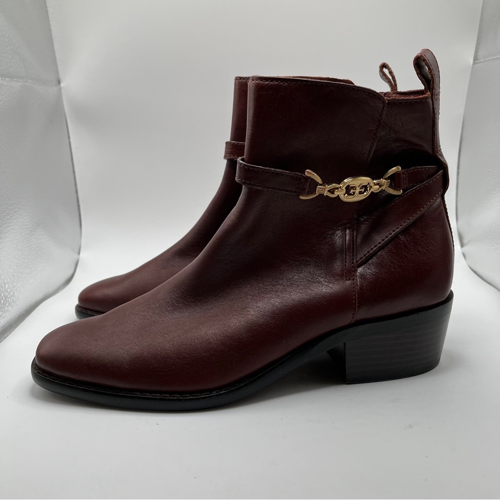 NWOB Sam Edelman Women's Brawley Ankle Bootie size 6 brown - Picture 4 of 10